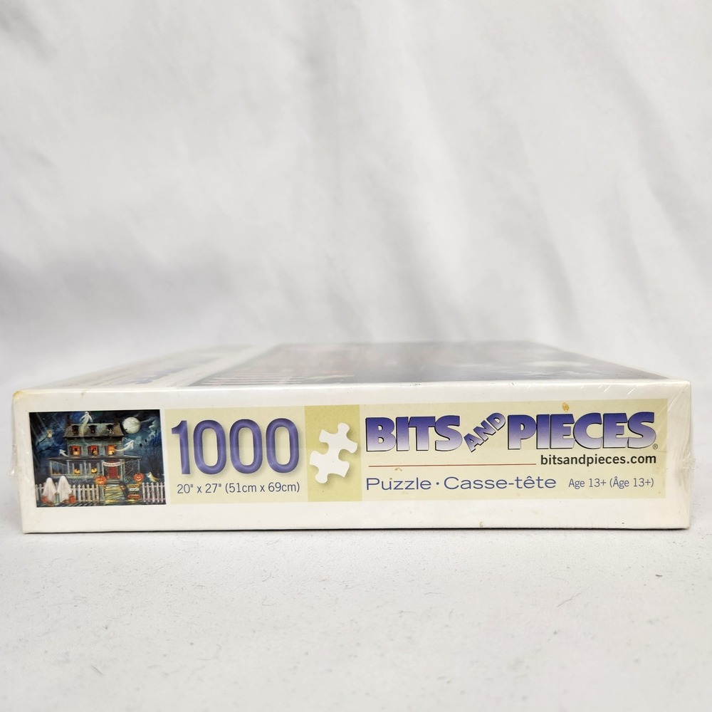 NIB Bits and Pieces 1000 Pc Puzzle "Enter If You Dare" 20" x 27" Halloween - Picture 4 of 6